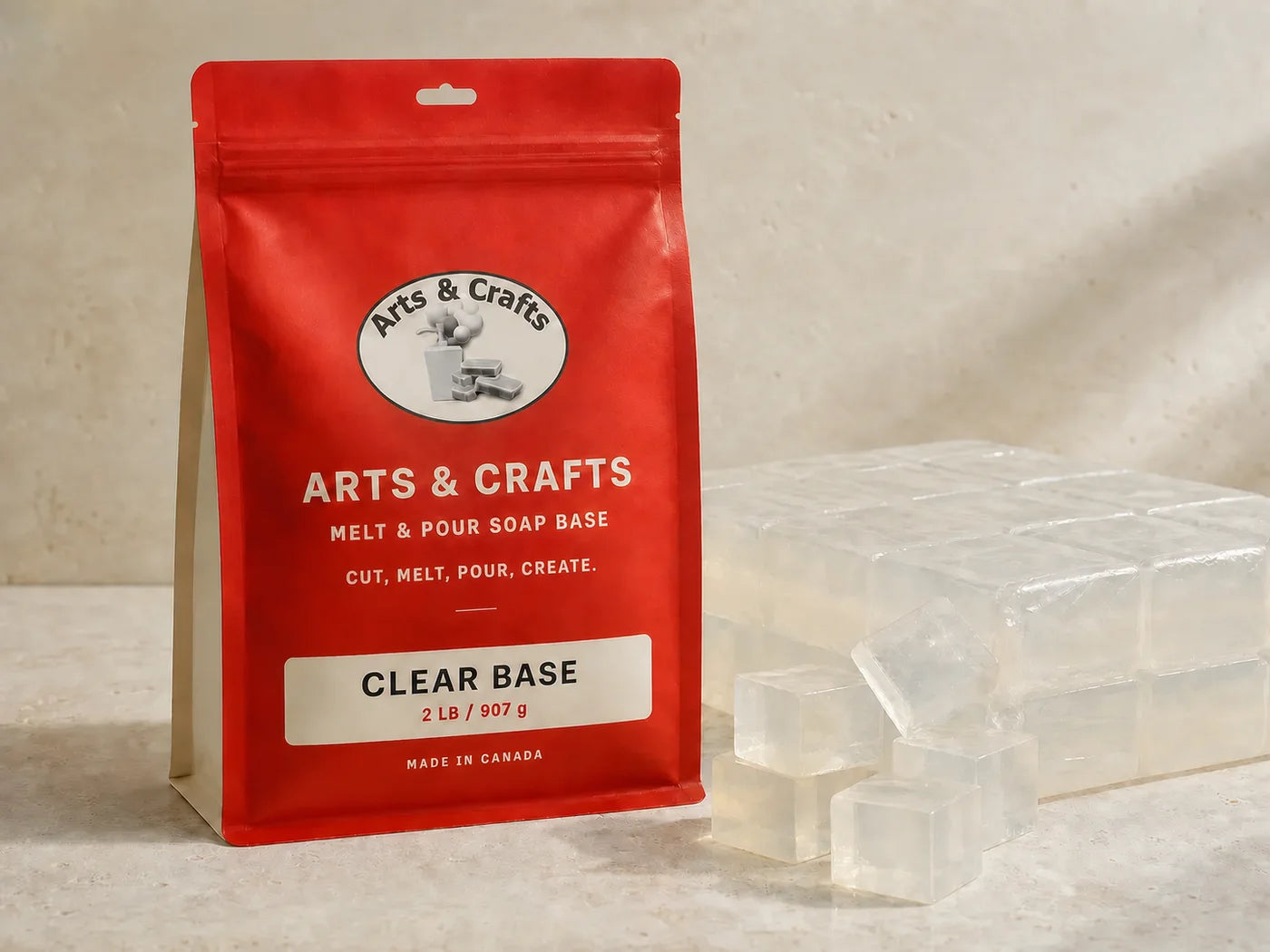 Clear Melt & Pour Soap Base